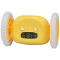 thumbnail image 1 of Unique Bargains Multi-Functional Scrolling Alarm Clock Yellow 5.3"L x 3.5"W x 3.5"H, 1 of 5