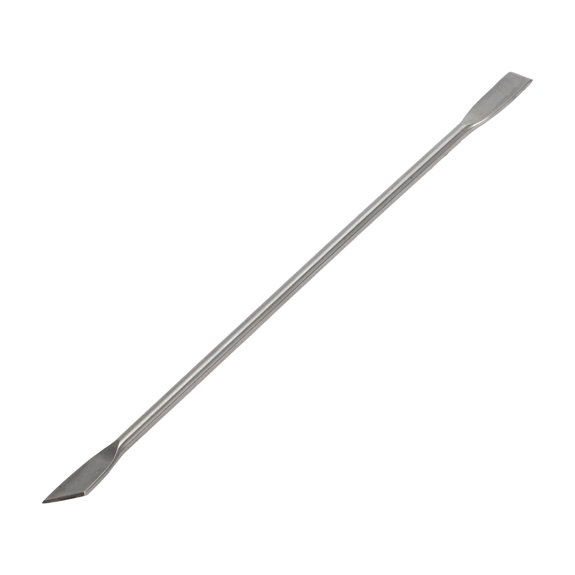 Unique Bargains Multi-function Double-side Cuticle Pusher 5.43" Length Silver Tone 1 Pc