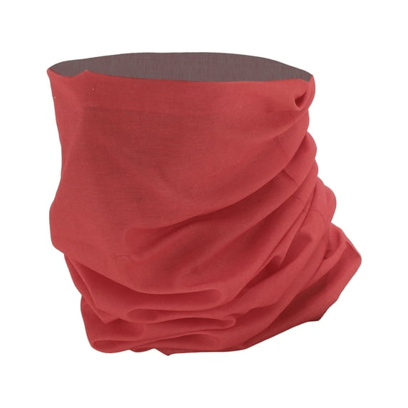 Unique Bargains Multi-function Face Scarf Mask 1 Pc Dark Red
