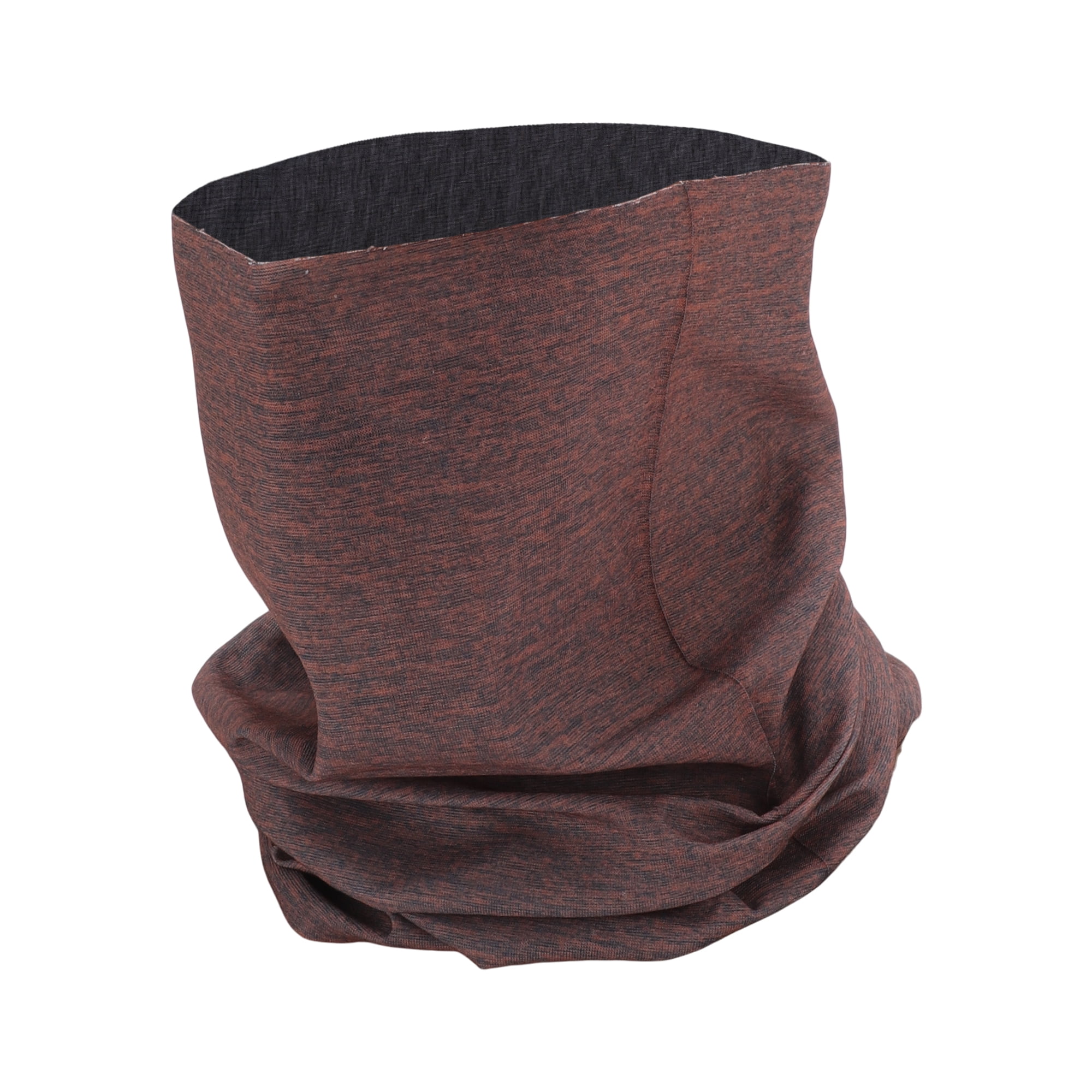 Unique Bargains Multi-function Face Scarf Mask 1 Pc Deep Brown