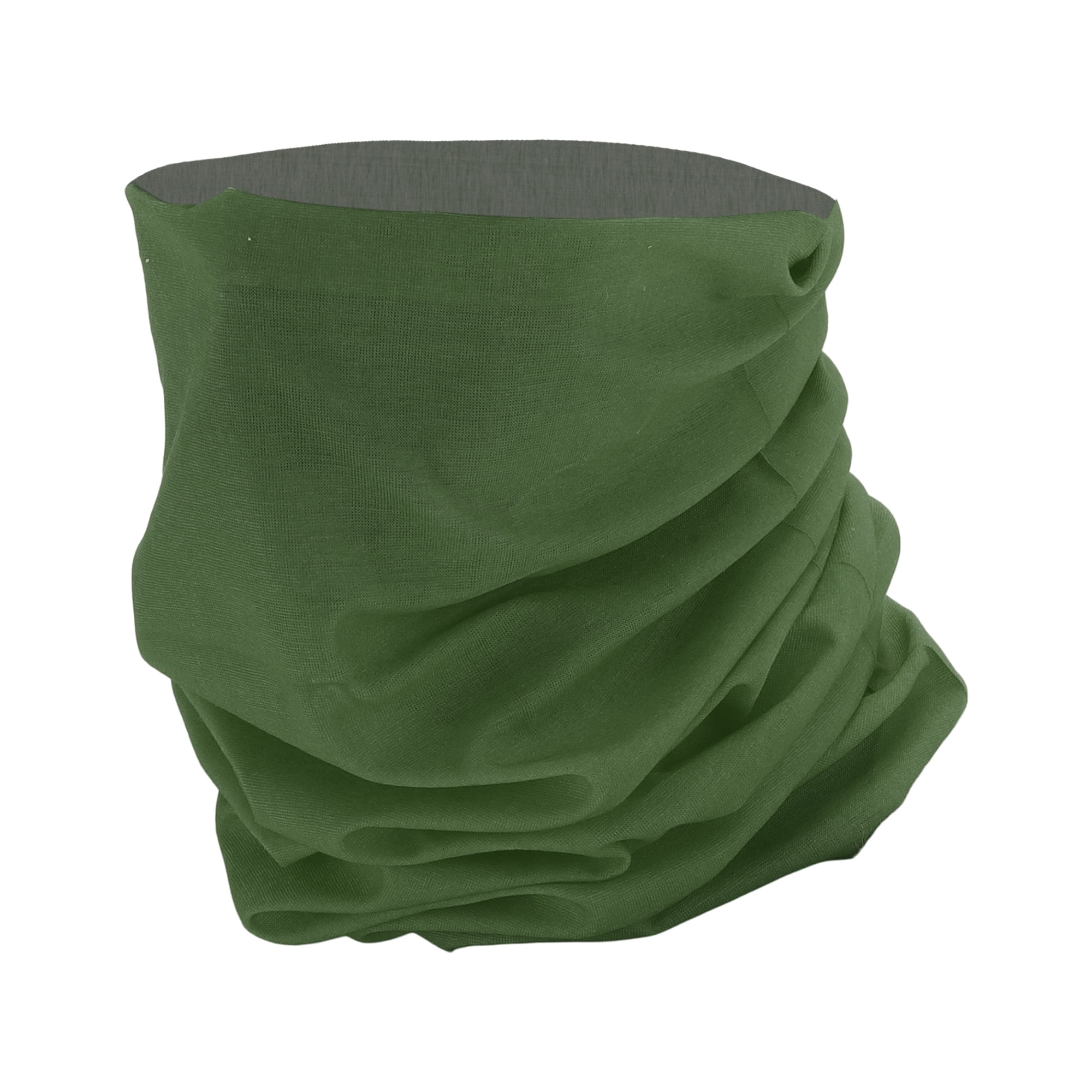 Unique Bargains Multi-function Face Scarf Mask 1 Pc Deep Green