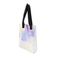 thumbnail image 1 of Unique Bargains Multicolor Ribbon Handle Gift Bag 1Pc Multicolor 9.84"x2.76"x12.99", 1 of 5