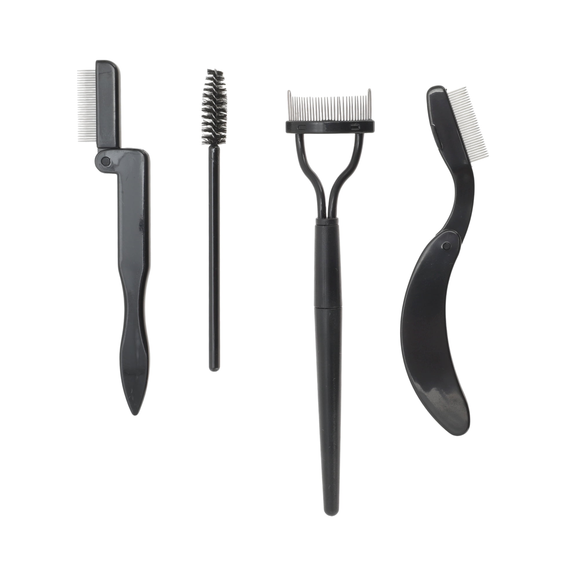 Unique Bargains Multifunctional Foldable Eyebrow Brush Kit for Styled Eyebrows and Lashes