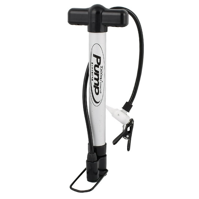 Unique Bargains 12inch Portable Bicycle Hand Pump Basketball Bike Floor