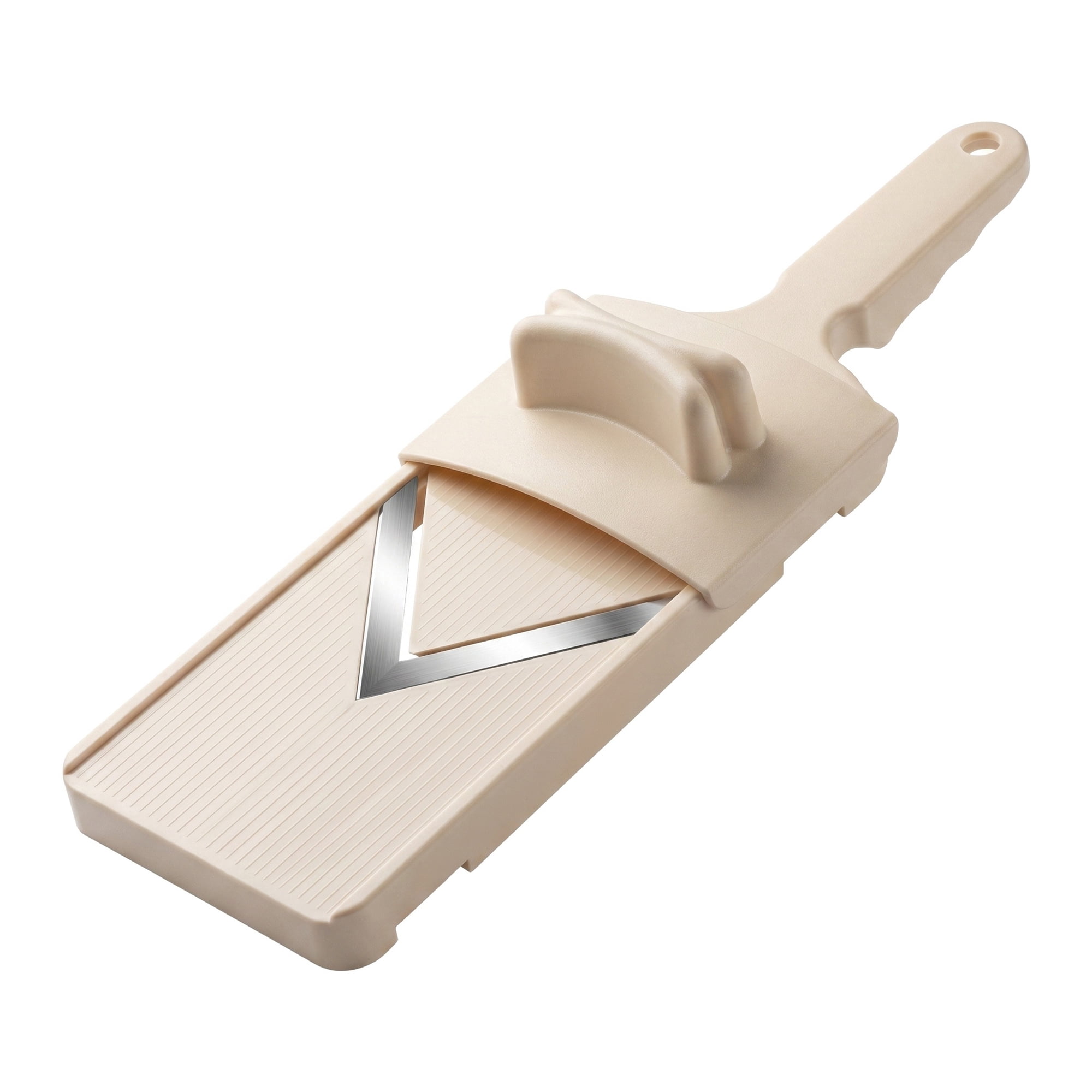 Unique Bargains Multifunctional Potato Slicer with Chopping Function Beige 12.6"x3.9"