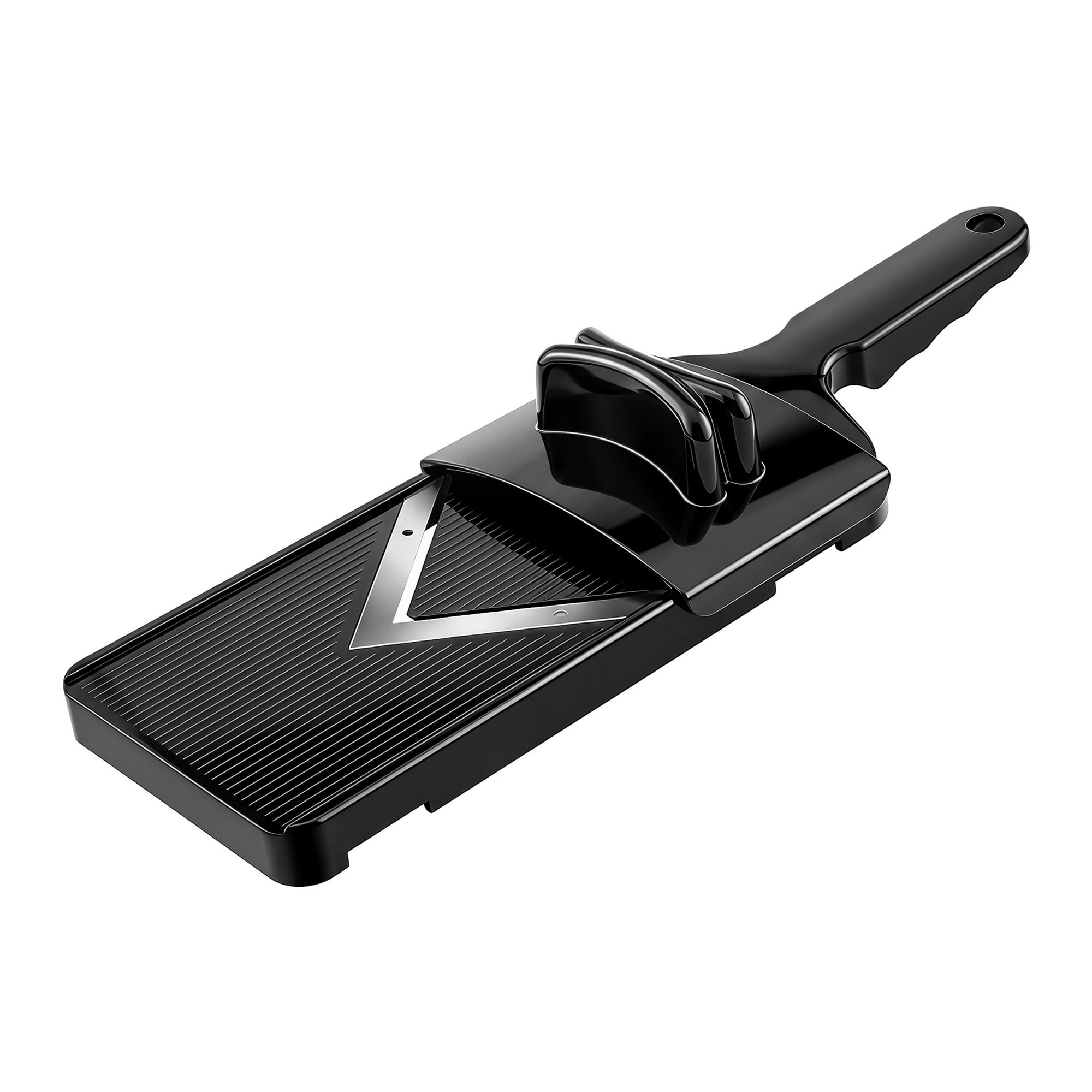Unique Bargains Multifunctional Potato Slicer with Chopping Function Black 12.6"x3.9"