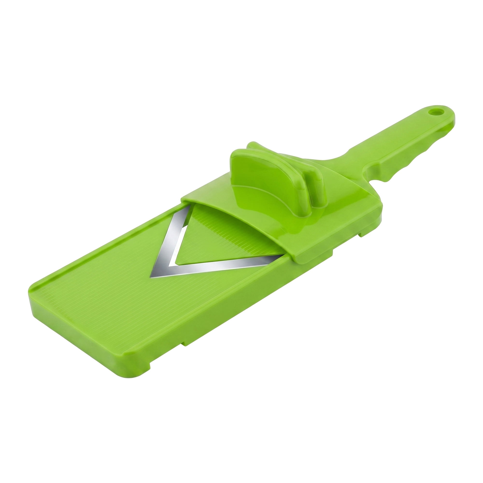 Unique Bargains Multifunctional Potato Slicer with Chopping Function Green 12.6"x3.9"