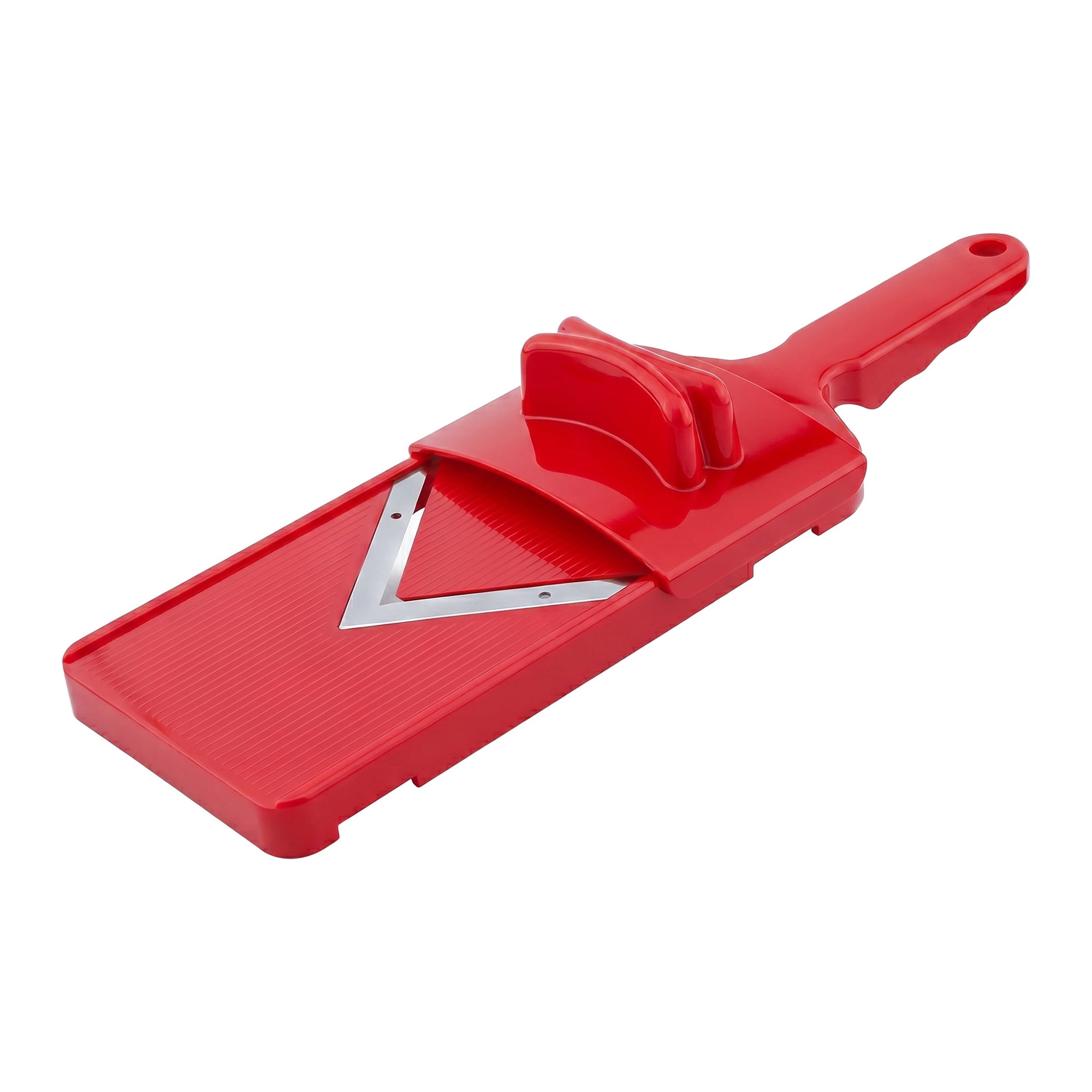 Unique Bargains Multifunctional Potato Slicer with Chopping Function Red 12.6"x3.9"