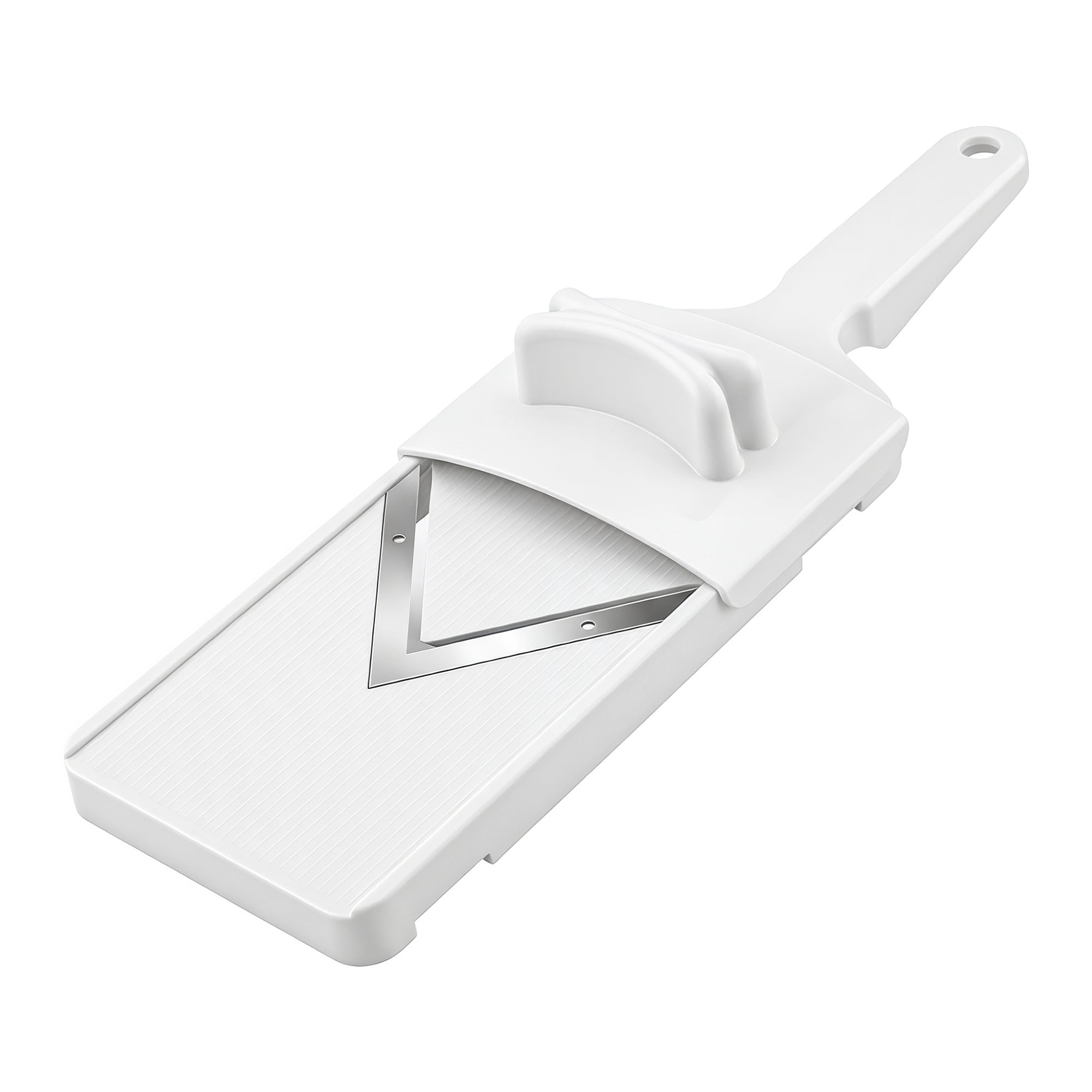 Unique Bargains Multifunctional Potato Slicer with Chopping Function White 12.6"x3.9"