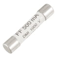 thumbnail image 1 of Unique Bargains Multimeter 1000V 500mA 6.3 x 32mm Fast Blow Fuse Tube, 1 of 1