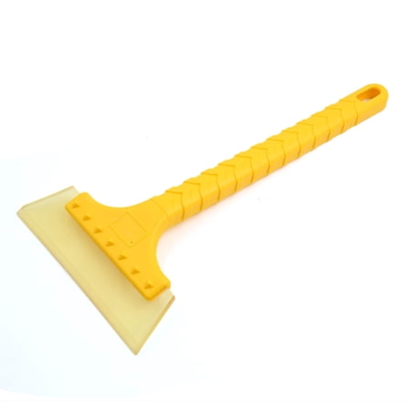 Unique Bargains Multipurpose Anti-slip Handle Rubber Car Window Ice Scraper Snow Shovel