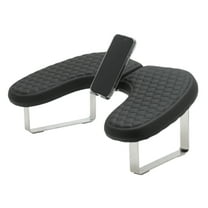 Unique Bargains Nail Arm Rest with Mobile Phone Holder Manicure Hand Rest Hand Rest for Nail Tech with Stable Base Black