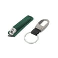 thumbnail image 1 of Unique Bargains Nail Clipper With Key Ring 1 Set Green, 1 of 6