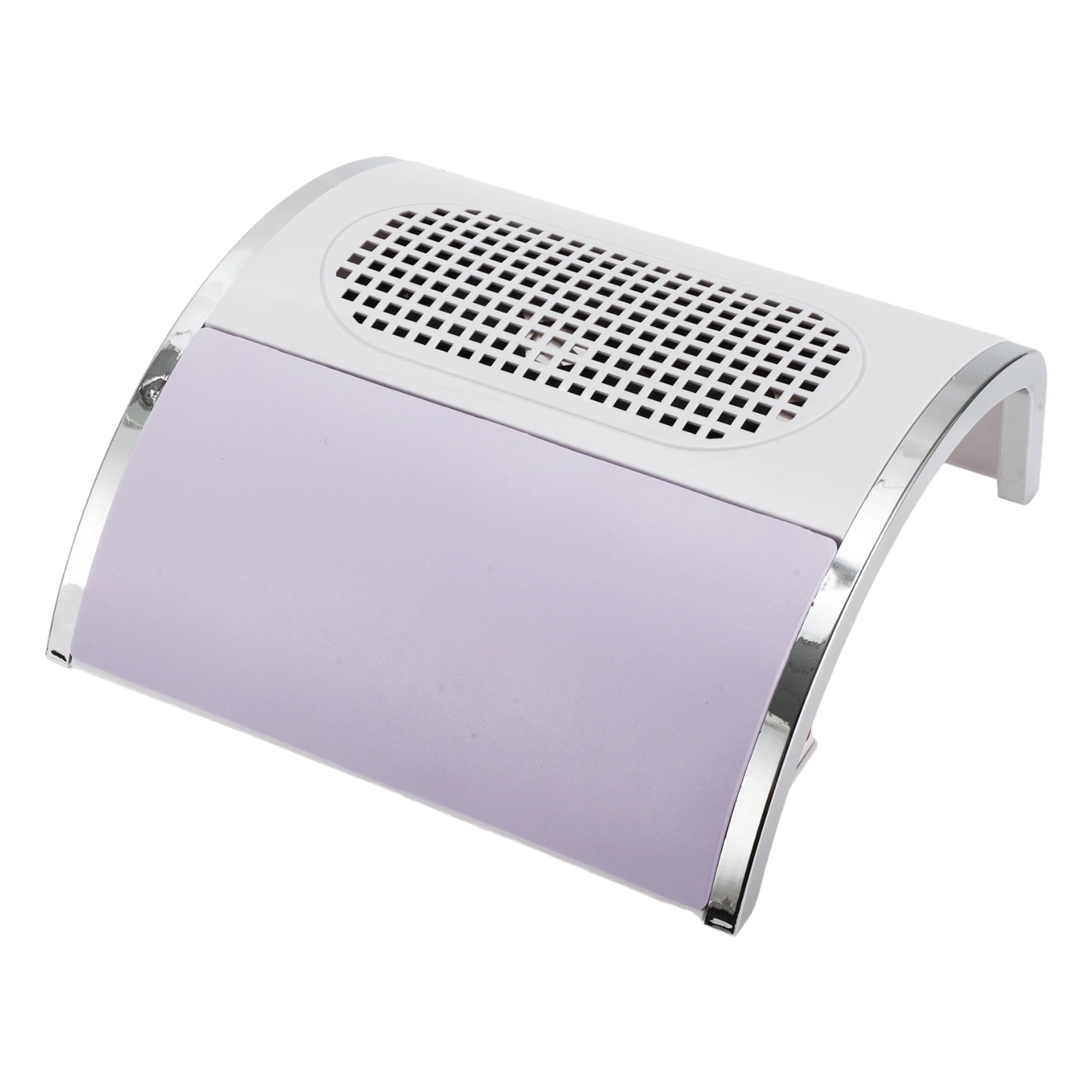Unique Bargains Nail Dust Collector 80W Nail Vacuum Dust Collector Low Noise Dust Collector With 2 Dust Bag Purple