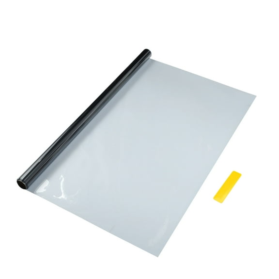 Unique Bargains Nano Ceramic Car Window Tint Film VLT 70% IRR 50% UVR 75% Gray 6.56ft x 11.8in Privacy Film 2mil PET 1 Pcs