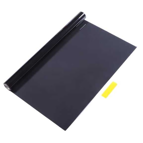 Unique Bargains Nano Ceramic Coating Technology Car Window Tint Film VLT 20% IRR 99% UVR 99% Black 610x50cm Privacy Film 2mil PET 1 Pcs