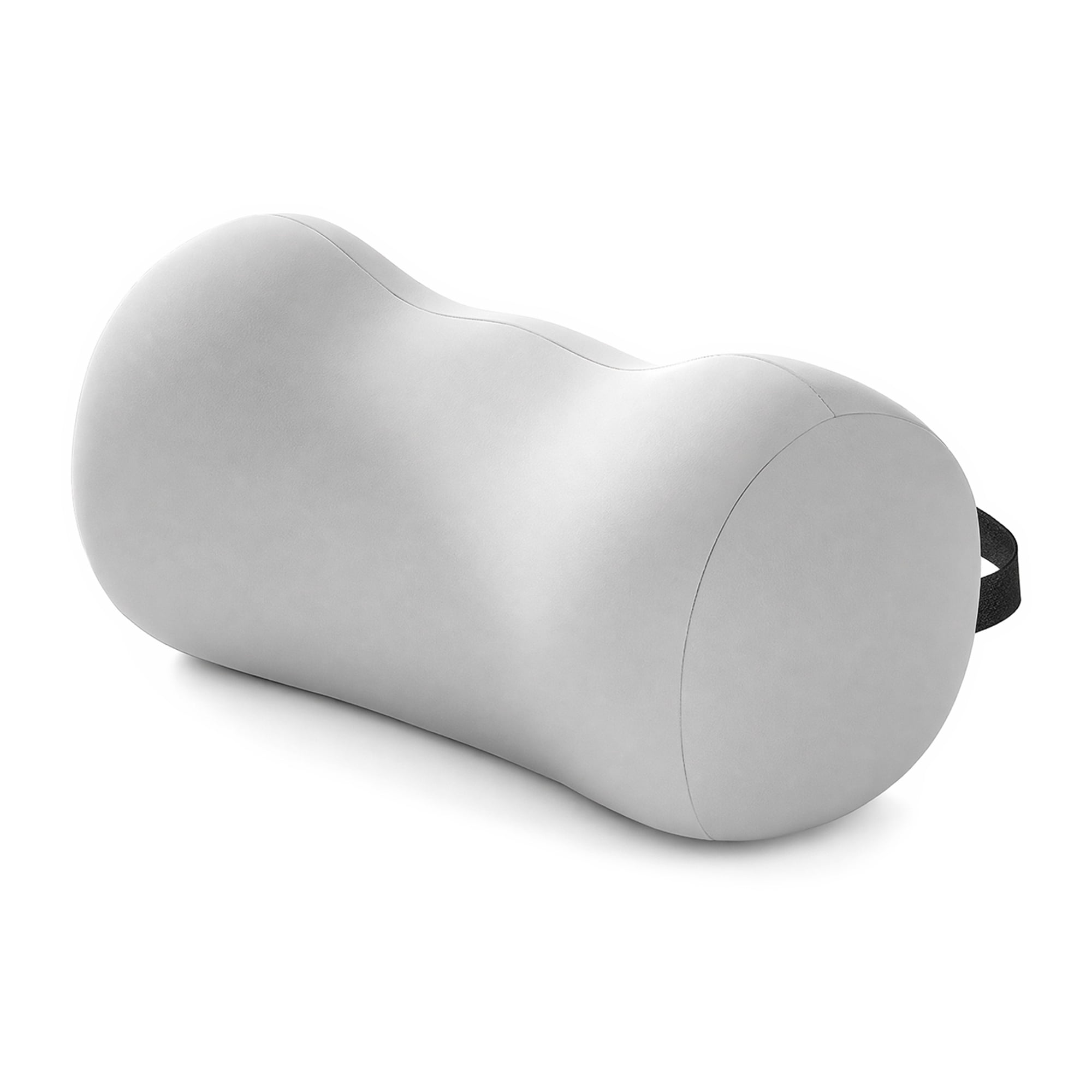 Unique Bargains Neck Pillow Cervical Support Light Gray 11.4" x 4.3" x 4.7"