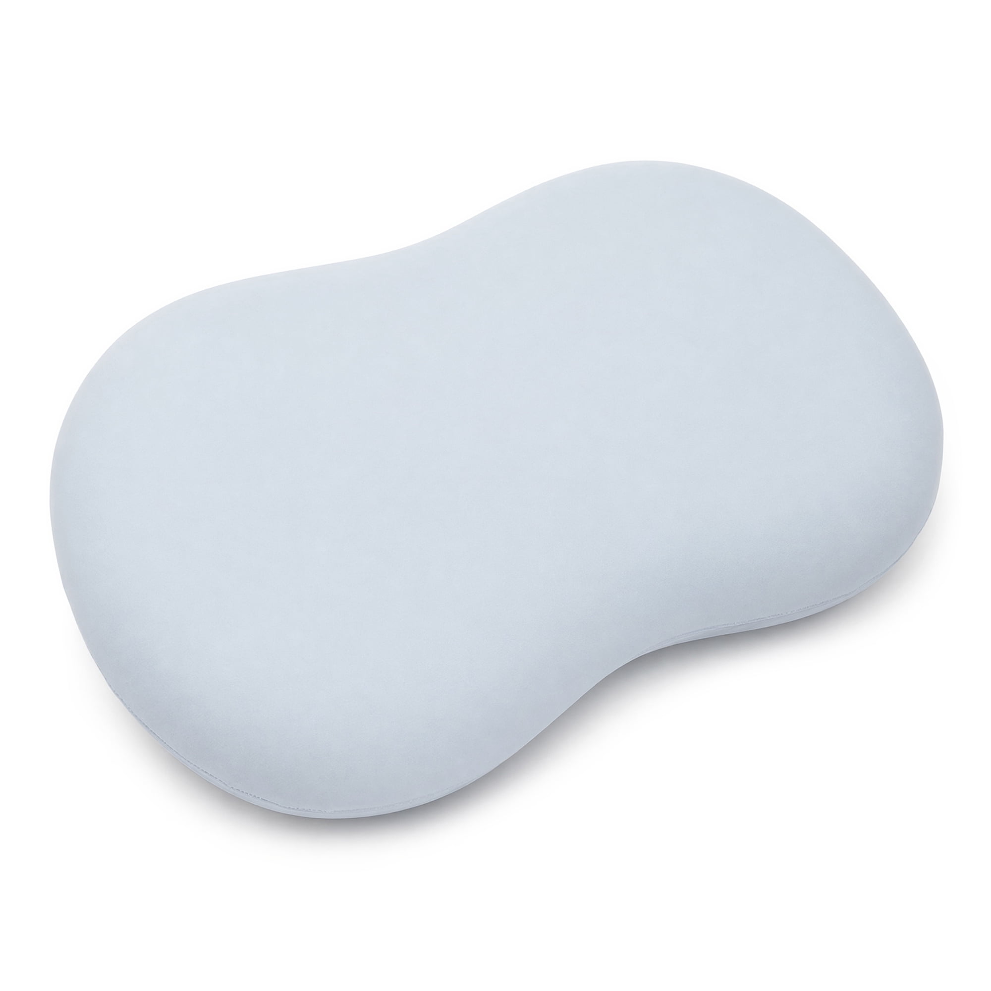 Unique Bargains Neck Pillow Cotton Cervical Support for Sleeping Blue 12.6"x7.9"x3.5"