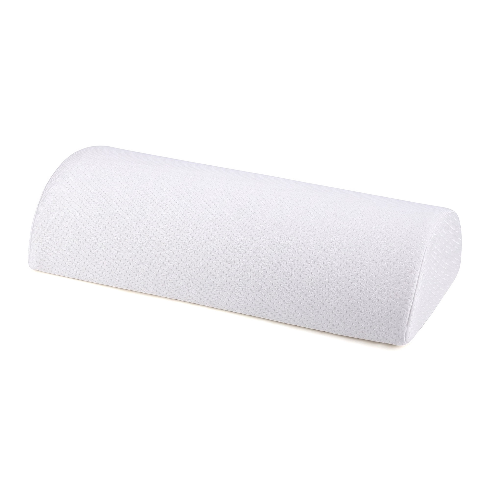 Unique Bargains Neck Pillow Foam Cervical Support for Sleeping White 12.6"x7.9"x3.5"