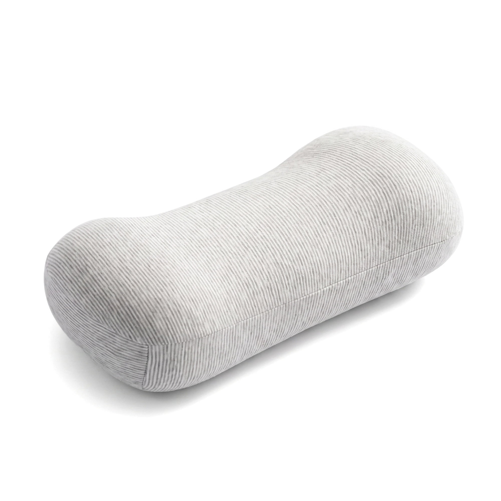 Unique Bargains Neck Pillow Sponge Cervical Support for Sleep Light Gray 16.5"x7.9"x4.3"