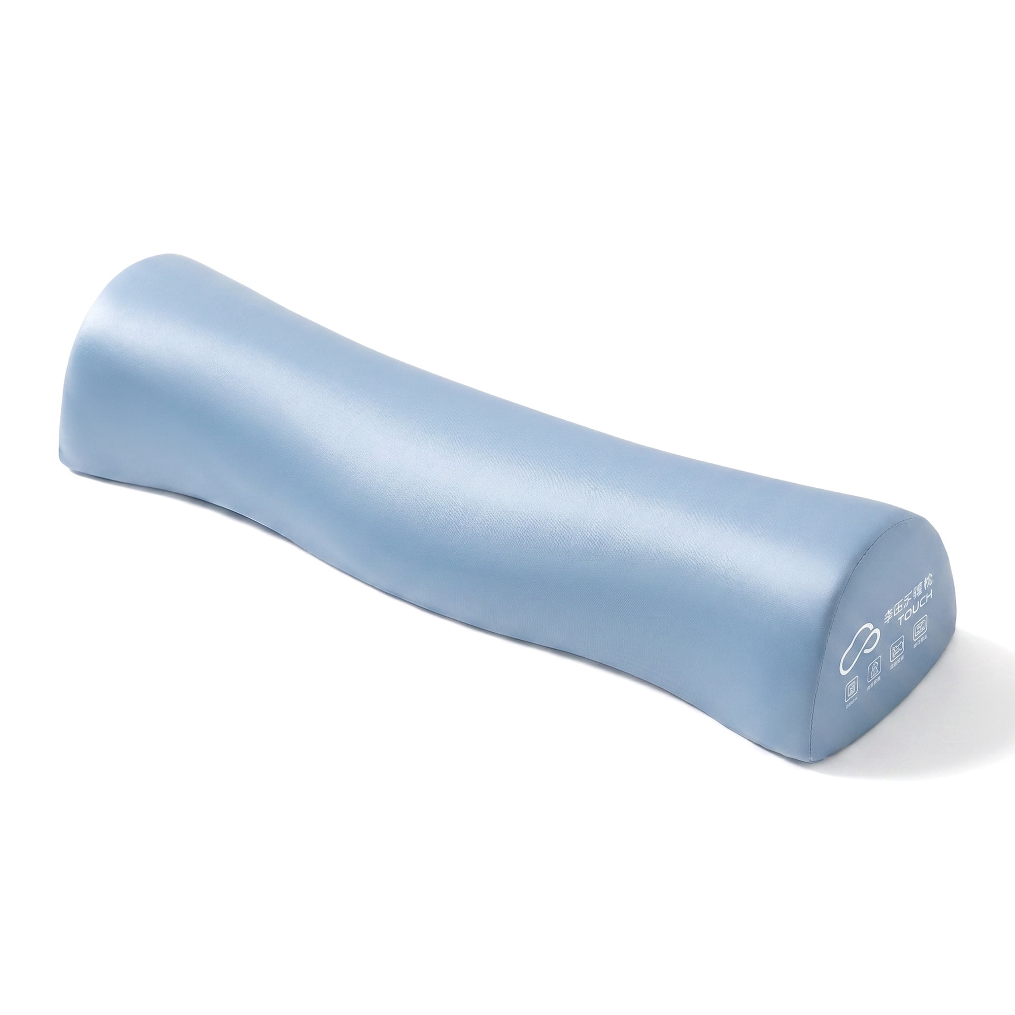 Unique Bargains Neck Pillow Sponge Cervical Support for Sleeping Blue A 19.7"x5.9"x3.9"