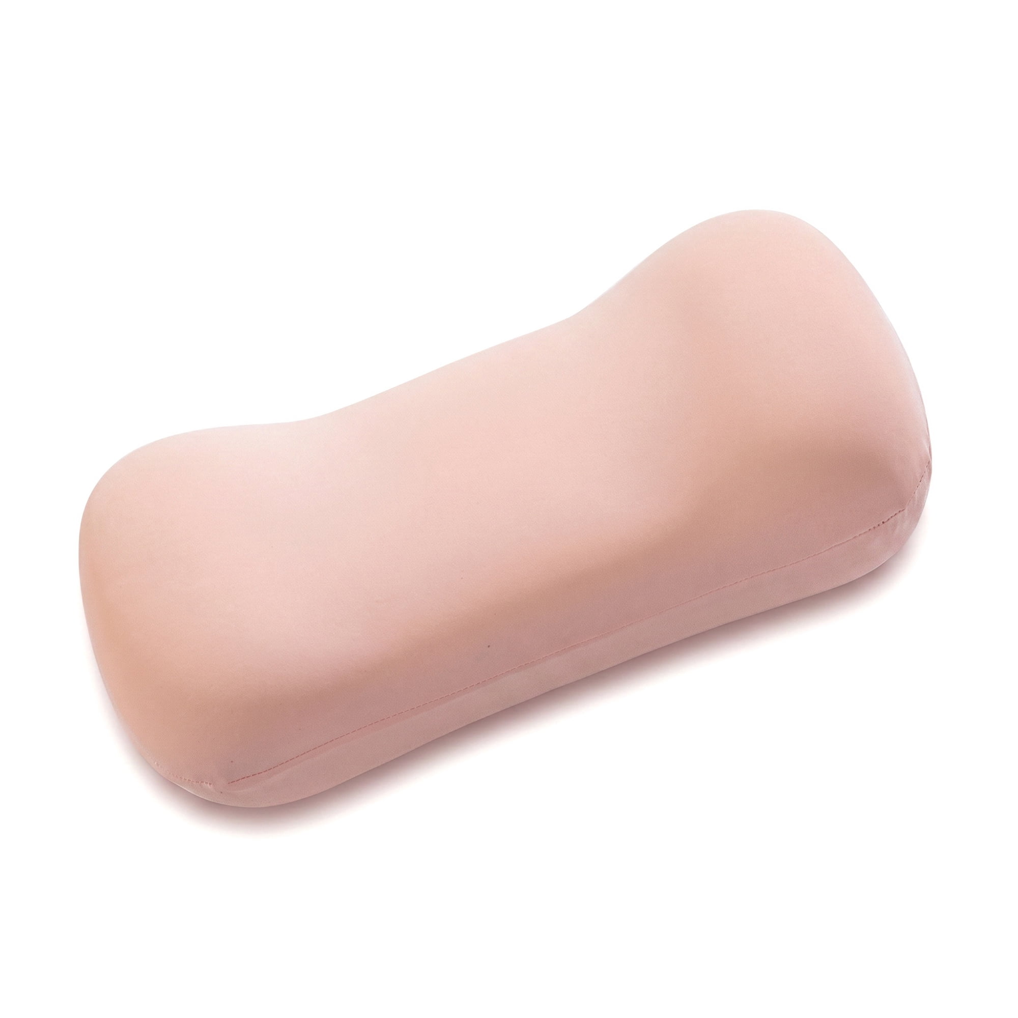 Unique Bargains Neck Pillow Sponge Cervical Support for Sleeping Pink A 16.5"x7.9"x4.3"