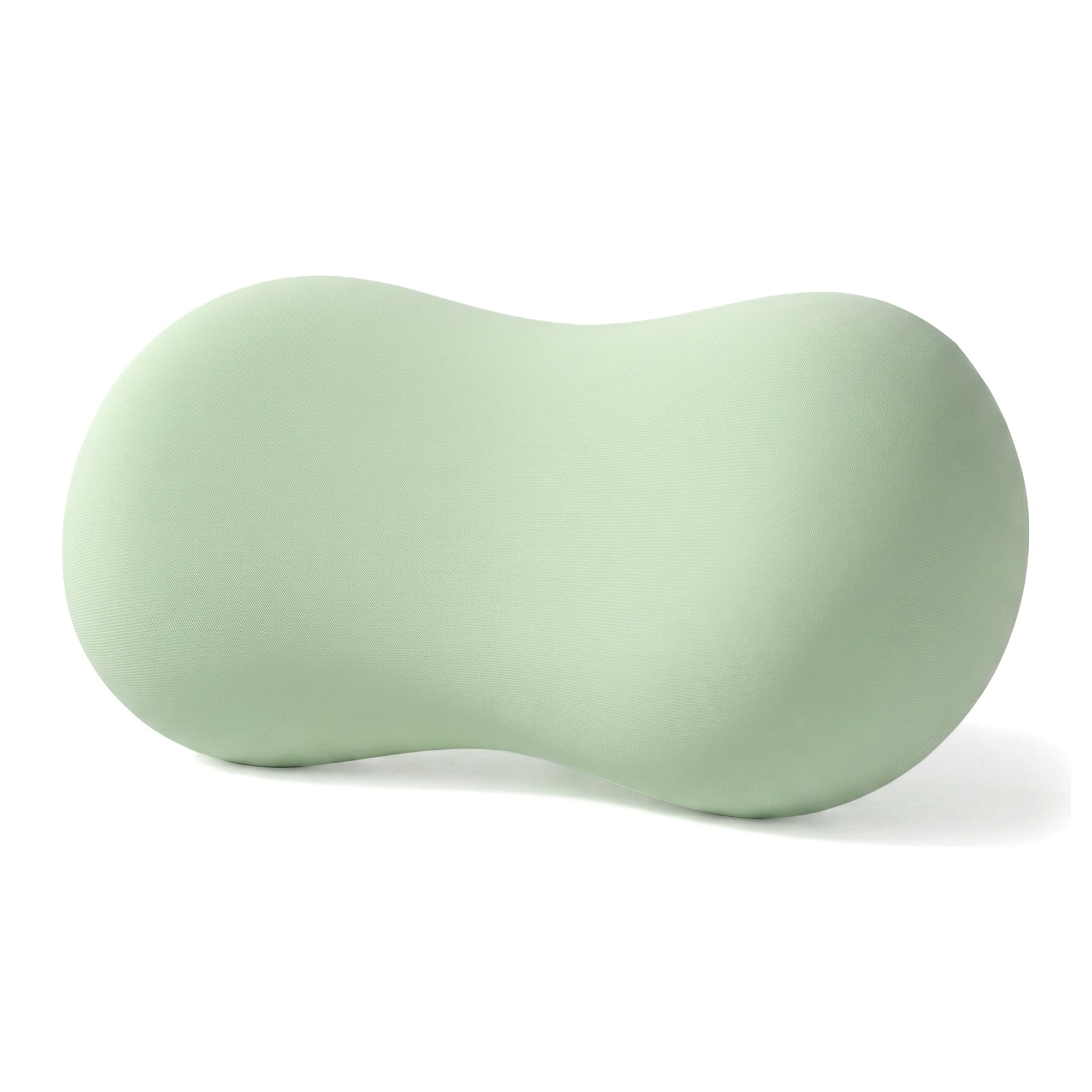 Neck Pillow Travel Pillow Cotton Cervical Support for Airplane Light Green 9.4" x 5.1"