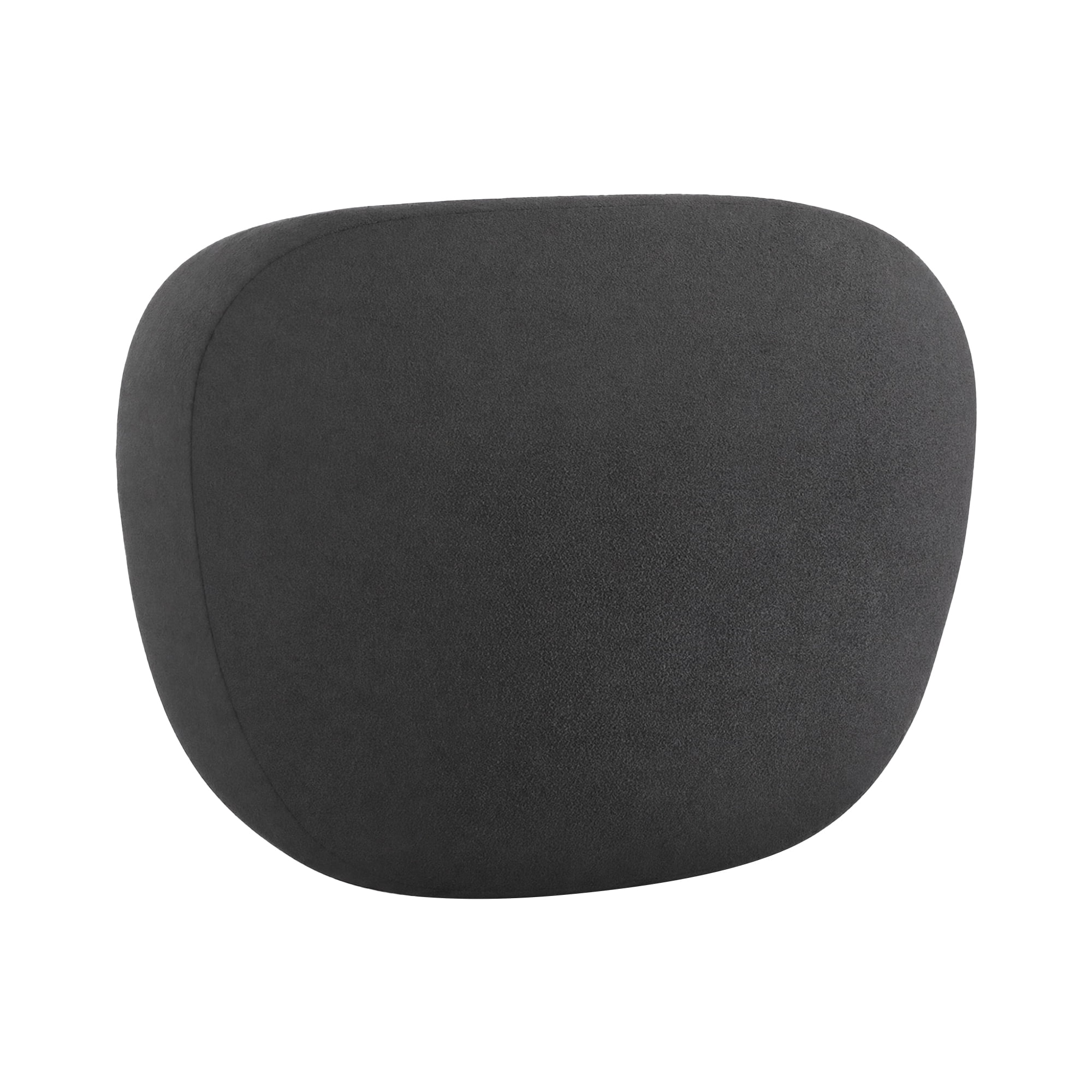 Unique Bargains Neck Pillow Travel Pillow Down Cervical Support Black 11.8" x 7.9"
