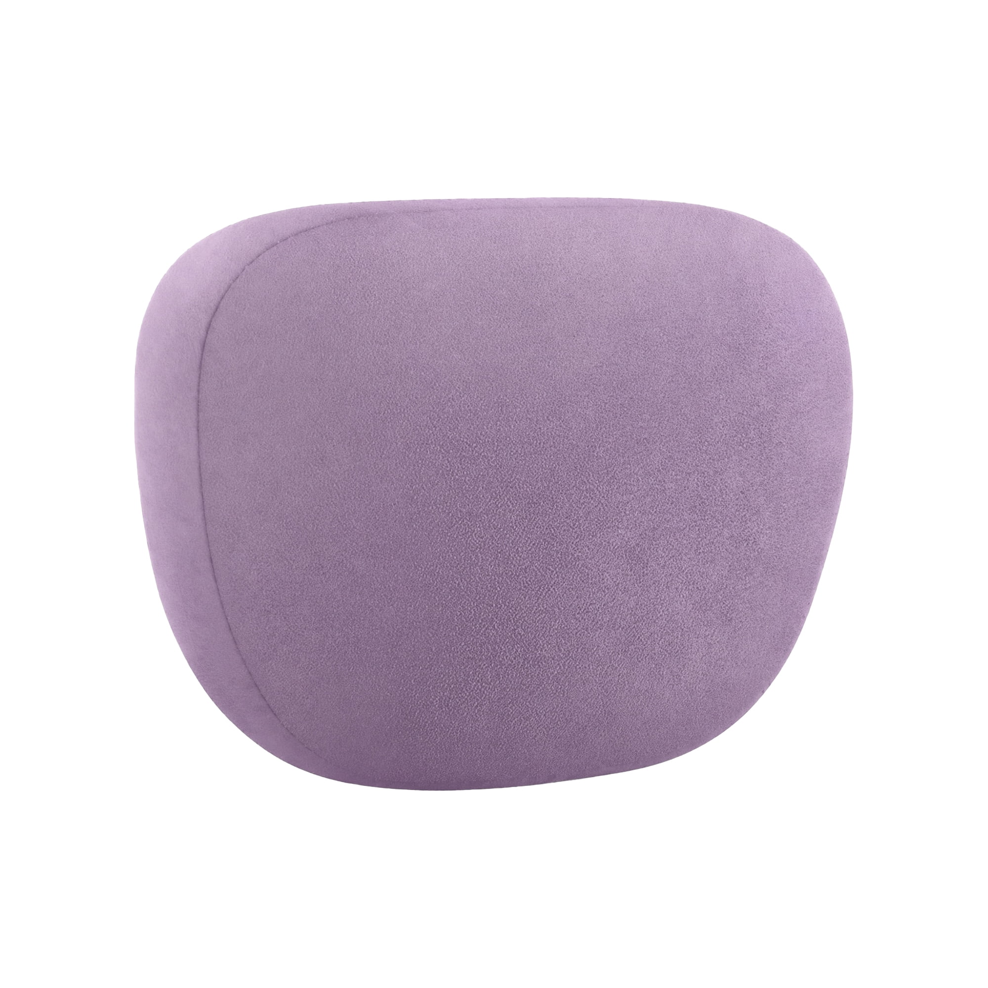Unique Bargains Neck Pillow Travel Pillow Down Cervical Support Misty Purple 10.6" x 7.1"