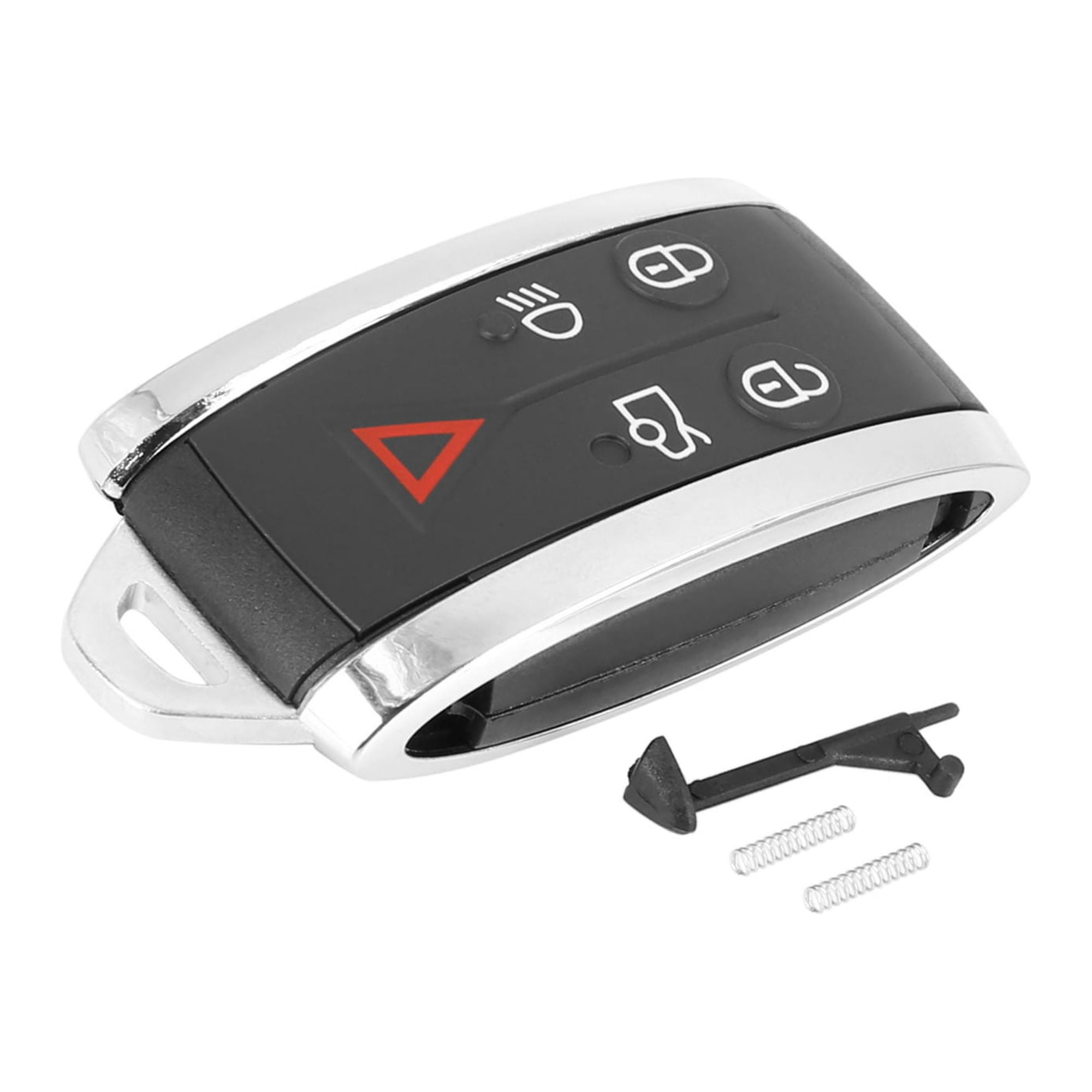 Unique Bargains New Car Replacement Key Fob Shell Case Black KR55WK45694 for Jaguar X-Type