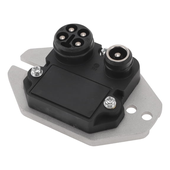 Unique Bargains No.0015458632/0025455832/0025459032 Ignition Module Ignition Control Module for Mercedes-Benz 190E 1986 ABS Metal Black Silver Tone