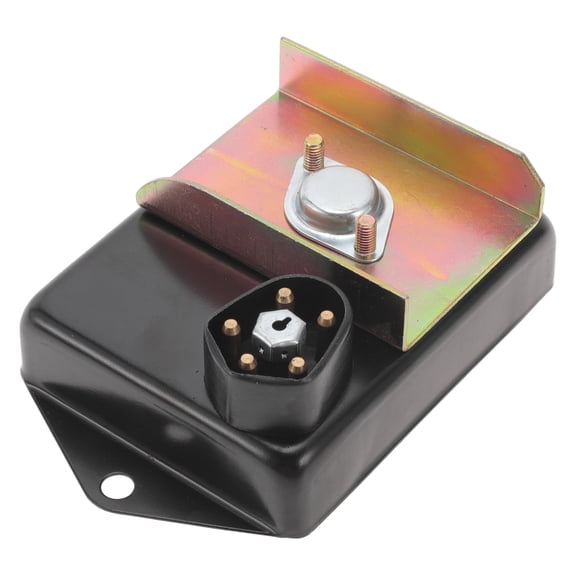 Unique Bargains No.1230938/3656900/1230939/3755555 Ignition Module Ignition Control Module for Dodge CB300 1974-1978 ABS Metal Black