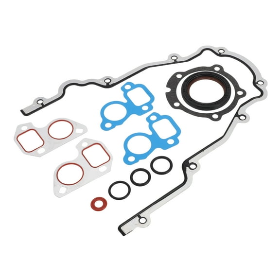 Unique Bargains No.12557840/TCS45993 Engine Timing Cover Gasket Set for GM LS LS1 LS2 LS3 4.8L 5.3L 5.7L 6.0L 1997-2013 Chain Case Cover Gasket Long-lasting Sealing 1 Set