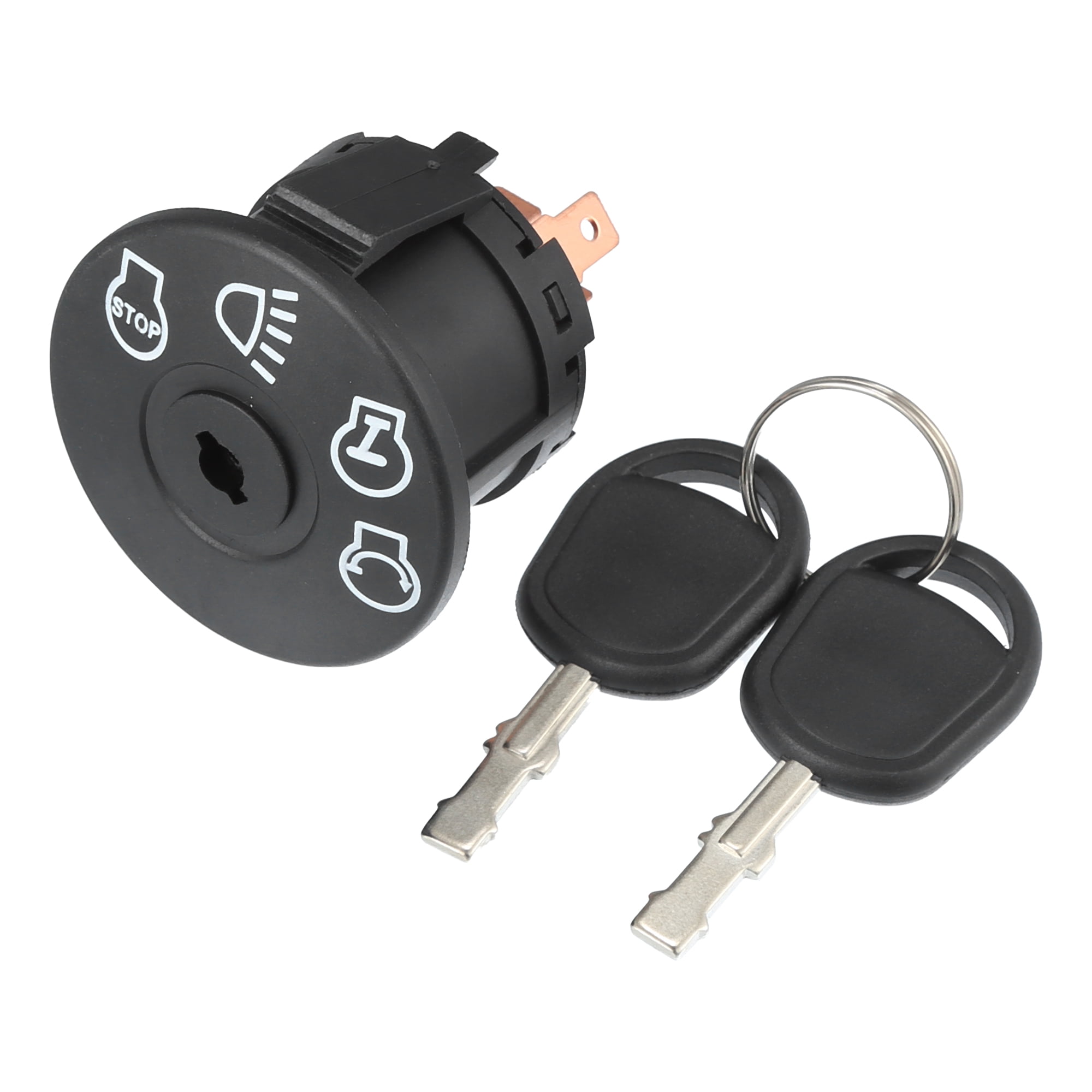 Unique Bargains No.175566 Ignition Switch Starter with Keys for Riding Lawn Mower Tractor