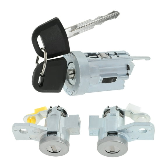 Unique Bargains No.19121155/LC65360 Ignition Switch Door Lock Latch Cylinder for Chevrolet Colorado 2004-2012 for GMC Canyon 2004-2012 for Hummer H3 2006-2010 Door Lock Barrel Cylinder with Keys