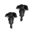 thumbnail image 1 of Unique Bargains No.28931ZW80A Windshield Washer Nozzles for Nissan Versa 2011-2014 Front ABS Plastic Pair Black, 1 of 7