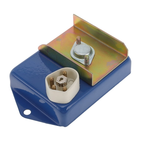 Unique Bargains No.3343850/4111850/3874020 Ignition Module Ignition Control Module for Chrysler Cordoba 1975-1981 ABS Metal Blue