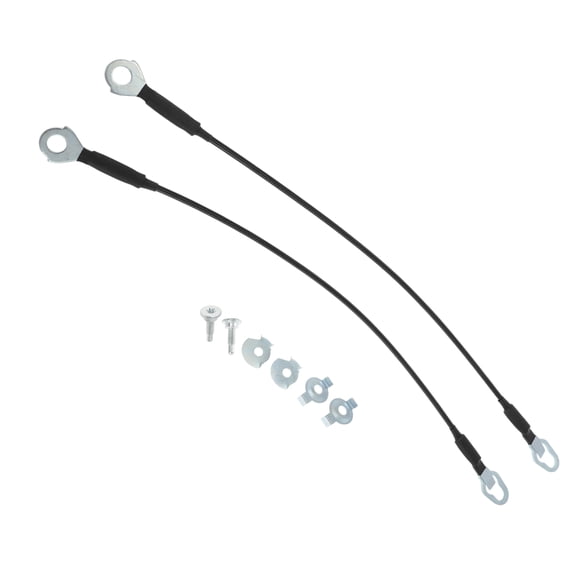 Unique Bargains No.38502/4L3Z5443052AA/4L3Z5443053AA Tailgate Support Cable for Ford F-150 F150 2004-2014 for Lincoln Mark LT 2006-2008 Rear Tailgate Lift Cable Left and Right Side