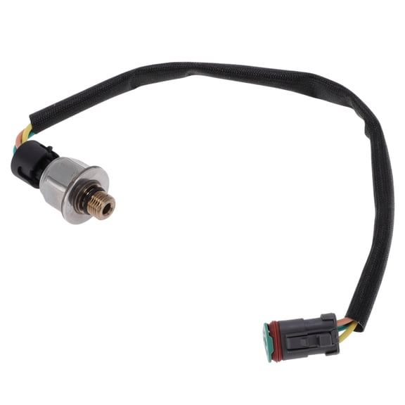 Unique Bargains No.3PP66 Fuel Injection Pressure Sensor for Caterpillar CAT C15 MXS BXS NXS With Line Fuel Rail Pressure Sensor 1 Pc