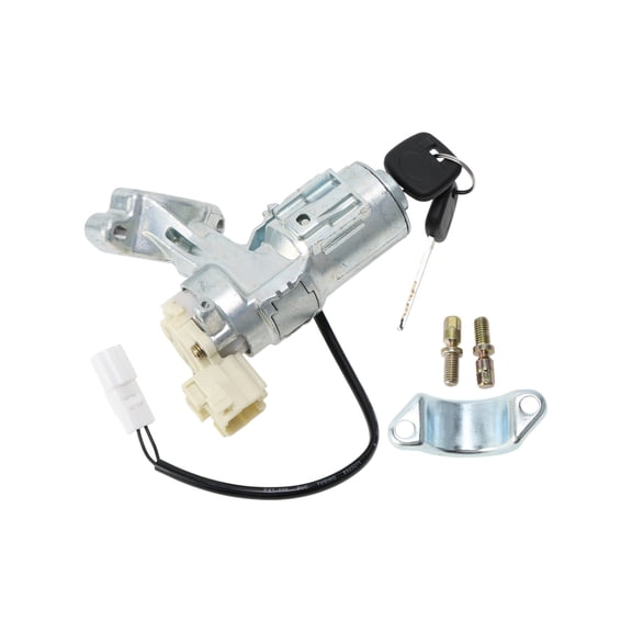 Unique Bargains No.45020023 Ignition Lock Cylinder for Toyota Corolla Matrix 2003-2008 Ignition Switch Cylinder Lock Assembly Key 1 Set