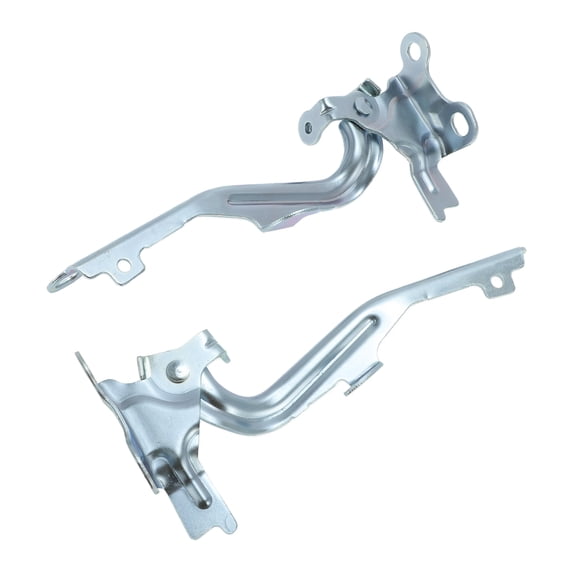 Unique Bargains No.534100T010/534200T010 Hood Hinges for Toyota Venza 2009-2017 Silver Tone Front Driver and Passenger Side Front Bonnet Bracket Iron 1 Pair