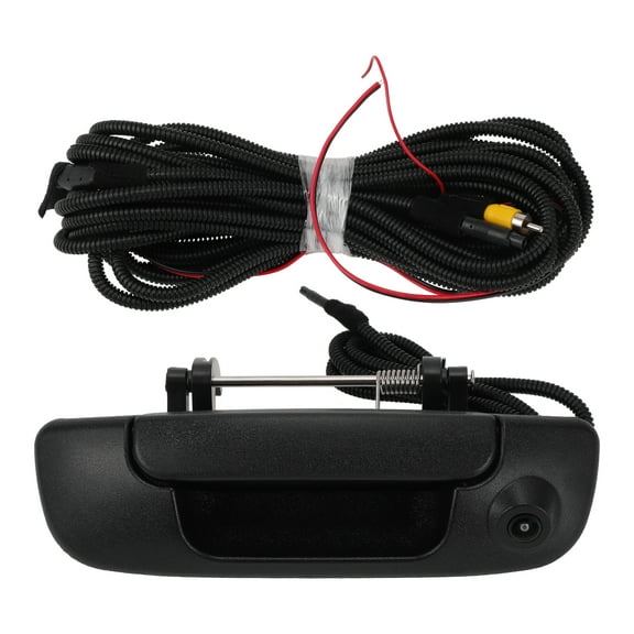 Unique Bargains No.55276237AA Tailgate Handle Backup Camera for Dodge for Ram 1500 Pickup 02-08 for Dodge for Ram 2500 Rear View Reversing Park Assist Camera 1 Set