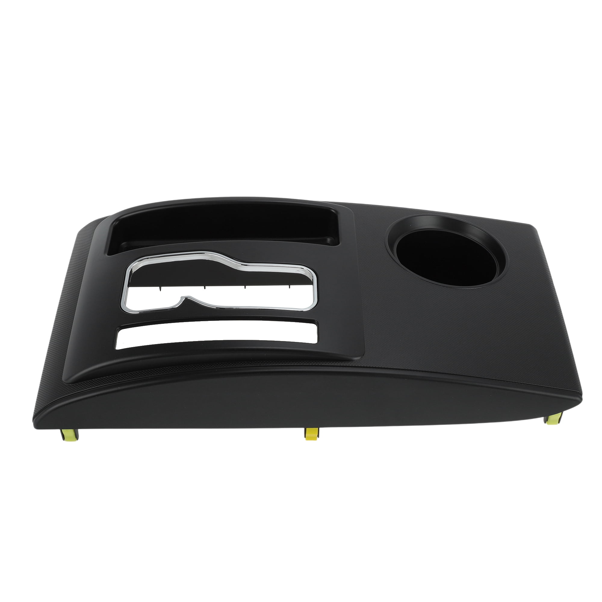 Unique Bargains No.58822AD010 Center Console Gear Shifter Bezel Shift Panel Cover Cup Holder for Toyota Tacoma 2005-2015 Black Interior Trim