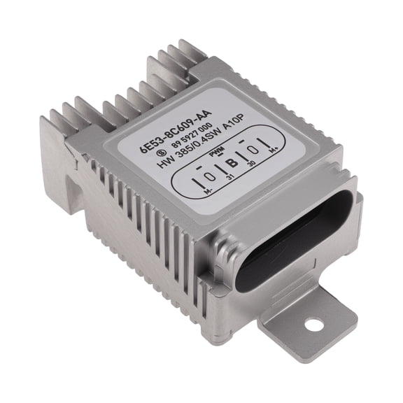 Unique Bargains No.6E538C609AA Engine Cooling Fan Control Module Controller Resistor for Ford Fusion 2007-2010 for Lincoln MKZ 2007-2010 1 Pcs