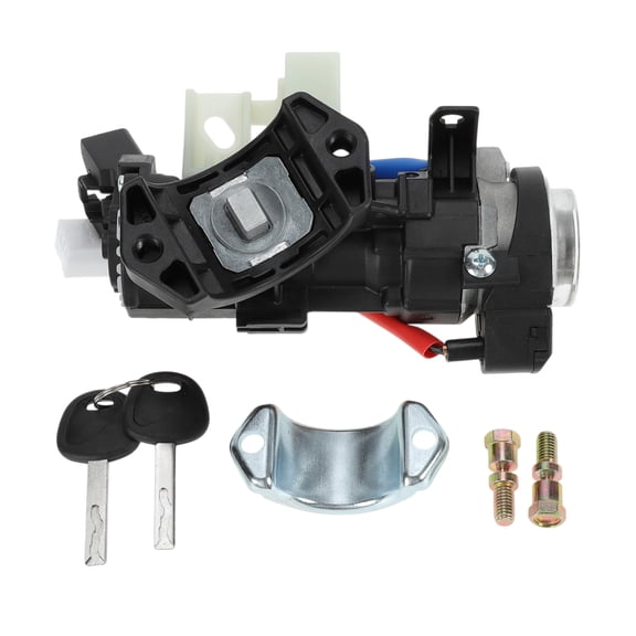 Unique Bargains No.81910-B2100 Ignition Lock Cylinder for Kia Soul 2014-2019 for Kia Soul EV 2015-2019 Ignition Switch Housing Assembly w/ 2 Keys Ignition Switch Cylinder Lock No.81450-34190 1 Set
