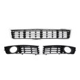thumbnail image 1 of Unique Bargains No.8E0807681 Front Lower Hood Bumper Grille Grill for Audi A4 B6 2003-2005 Black 1 Set, 1 of 6