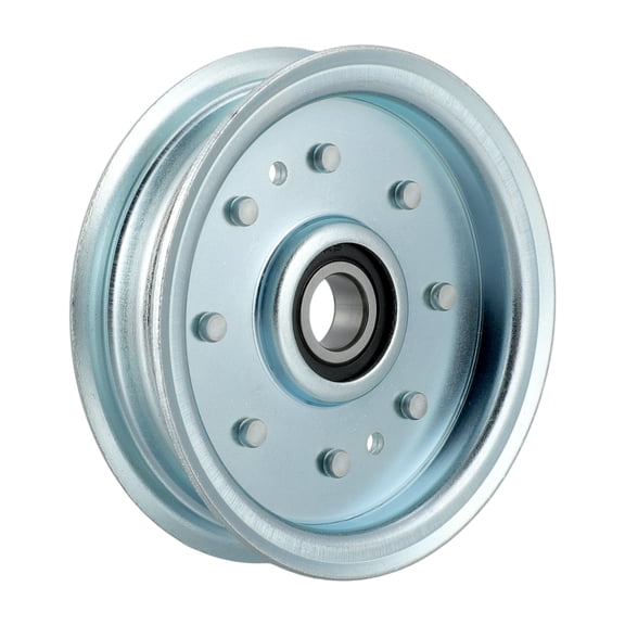 Unique Bargains No.AM128118 Lawn Tractor Idler Pulley for John Deere GX355 2V78C LX255 LX266 LX277 LT170 LX288 Z645 Z425 Z435 Z445 40H777 EZtrak Mower Deck Flat Idler Pulley 38" 42" 44" 48" 54"
