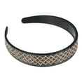 thumbnail image 1 of Unique Bargains No Slip Rhinestone Wide-brimmed Headband Classic Style Headband 4.45"x0.98" Deep Blue Champagne, 1 of 6
