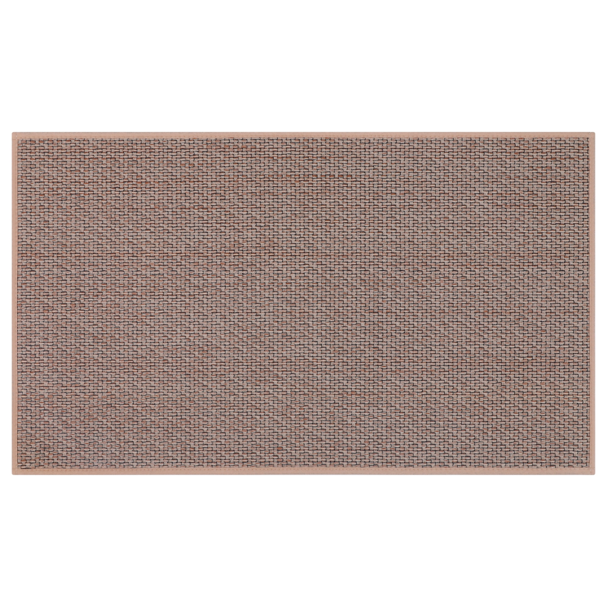 Unique Bargains Non-Slip Entrance Scraper Rug Natural Jute Doormat Khaki 30" x 18"