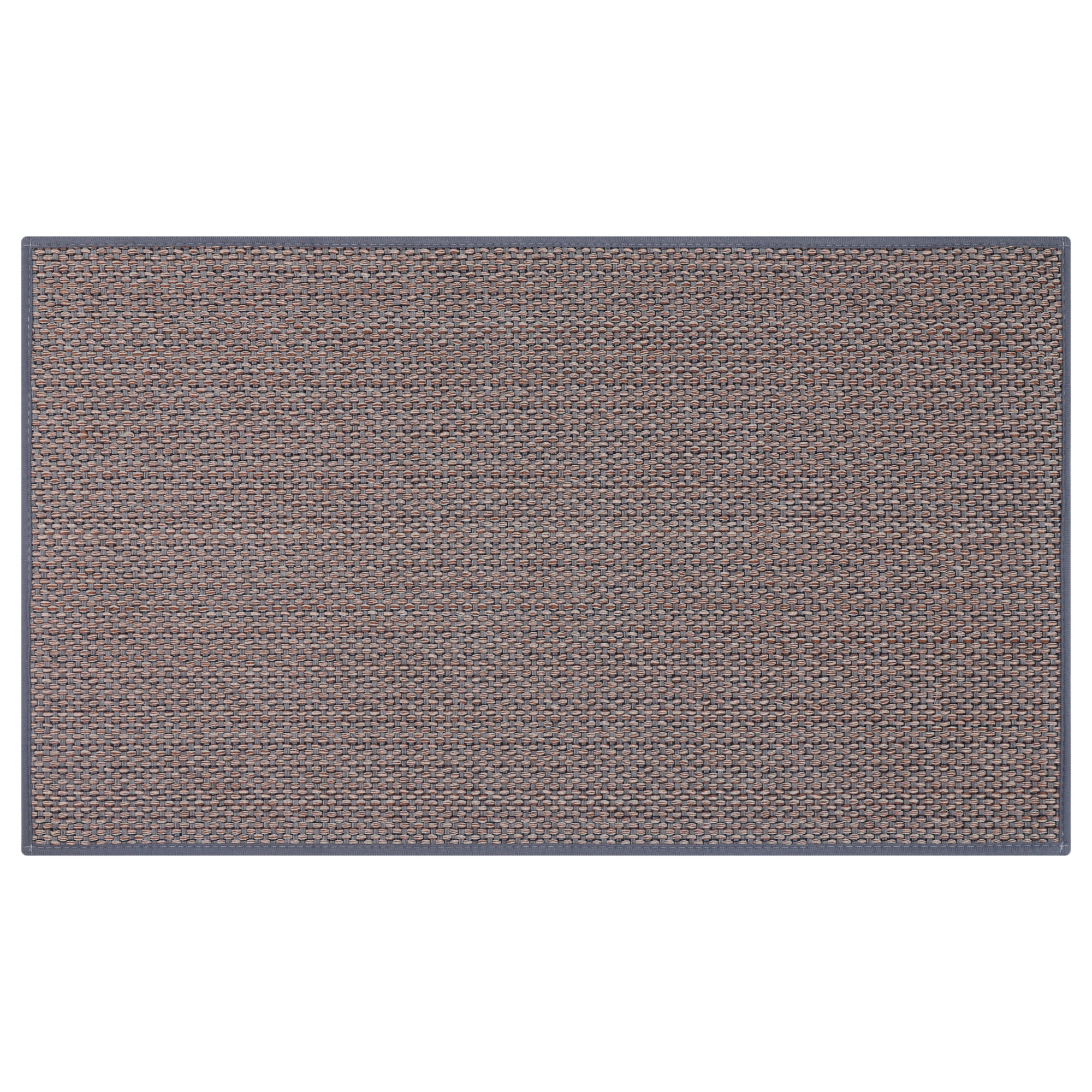 Unique Bargains Non-Slip Entrance Scraper Rug Natural Jute Doormat Multicolor 30" x 18"